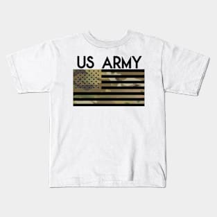 United States Army Flag Kids T-Shirt